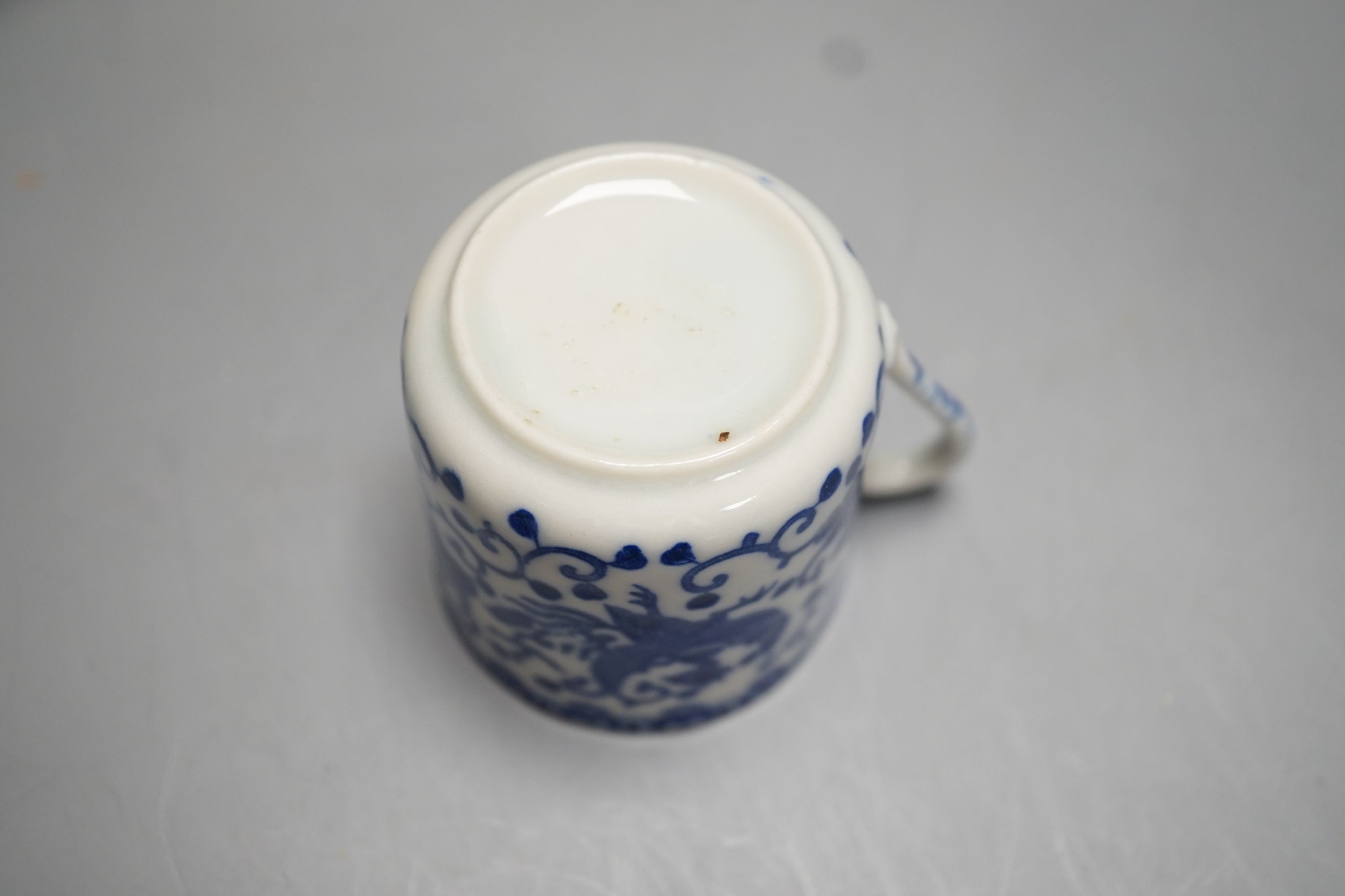 Mixed blue and white tableware including Burleigh ware, Wood’s and other 19th century blue and white china